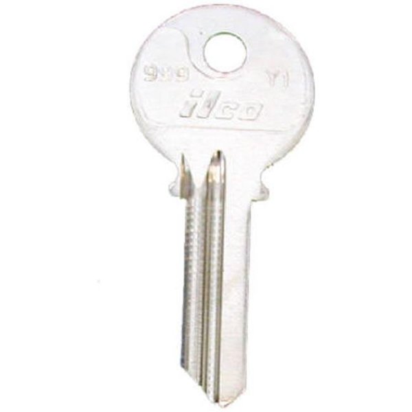 Kaba Kaba Y1-999 0.8 x 0.1 in. Ilco Key Blank For Yale Lockset; Pack Of 10 181891